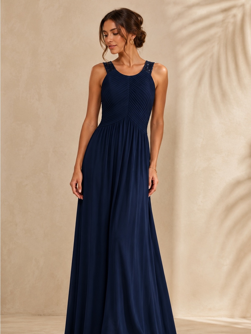 Calvin Klein Navy Formal Dress, Size 6